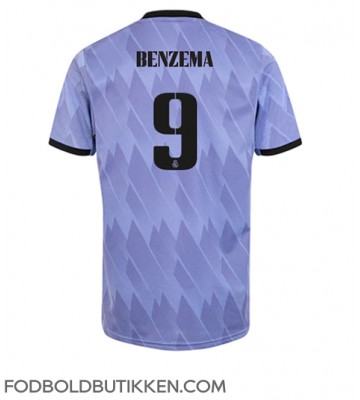 Real Madrid Karim Benzema #9 Udebanetrøje 2022-23 Kortærmet